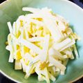 J_son's cooksnap of when they made 柿と大根のサラダ.