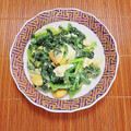 コムギ大好き's cooksnap of when they made ほうれん草とゆで卵☆で鉄分補給♪.