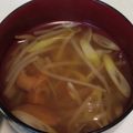 ヨシヨッシー's cooksnap of when they made もやし　椎茸　ナンプラーの　スープ！　.