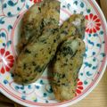 ひろぅみん's cooksnap of when they made 離乳食中期後期バナナとほうれん草のおやき.