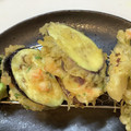 moripu's cooksnap of when they made ナスと海老のはさみ揚げと茗荷の天ぷら.