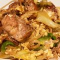 クックLZ7E8G☆'s cooksnap of when they made 鶏肉の野菜炒め●鶏もも肉のキャベツ炒め.