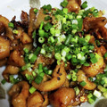 エスペロス's cooksnap of when they made 箸休めに簡単一品♪ 鶏皮の甘辛煮 10分.