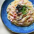 いなばっくす☆'s cooksnap of when they made 牛乳で簡単！明太子クリームパスタ♪.