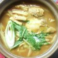花時計咲いた's cooksnap of when they made うどん屋さんの「カレーうどん」を再現^^.