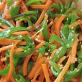 yocchi2109's cooksnap of when they made レンジで簡単！ピーマンと人参の塩昆布炒め.