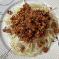 dollyj's cooksnap of when they made 簡単！激ウマ！豚ひき肉ピリ辛肉味噌もやし.