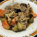 半熟王子's cooksnap of when they made トマトと茄子と牛肉とエリンギのポン酢炒め.