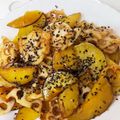 ちーはは★'s cooksnap of when they made さつま芋とレンコンの甘酢炒め.