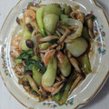 ノーノ's cooksnap of when they made 簡単♪エビと青梗菜のオイスター炒め.