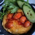チョコママ★'s cooksnap of when they made ハロウィン　オムライス 指出てきたぞ！.