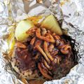 aibon618's cooksnap of when they made 洋食屋さん風★包み焼きハンバーグ.