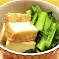 かなりんココりん's cooksnap of when they made 小松菜と厚揚げのあっさり煮物.