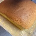 ニコちゃんスマイル's cooksnap of when they made 割れずにふわふわ♪本格台湾カステラ　.
