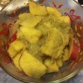 e.kinako's cooksnap of when they made さつまいものルバーブ煮.