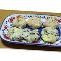 ゆけり３兄弟's cooksnap of when they made はんぺんとお豆腐、カニカマのもちもち団子.
