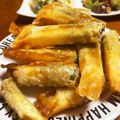 928るびすけ☆☆'s cooksnap of when they made ビールに最高☆もち餅明太子スティック春巻.