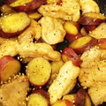 料理初心者あぃ☆'s cooksnap of when they made さつまいもと鶏むね肉の甘旨炒め.