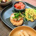 RIKA☆MAMA's cooksnap of when they made さば缶豆腐ハンバーグ.