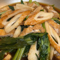 やよい・M's cooksnap of when they made ☆簡単小松菜とうすあげとちくわの煮もの☆.