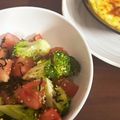 ※ぴーまん's cooksnap of when they made トマトとブロッコリーの塩昆布和え.