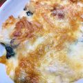 ゆみしゅー's cooksnap of when they made じゃがいもとほうれん草のグラタン♪.