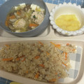 さらぴ1022's cooksnap of when they made 離乳食完了期☆舞茸と鶏ひきの炊き込みご飯.