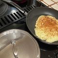 1035's cooksnap of when they made バターミルク使用のパンケーキ（基本）.