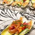 NaseOrchid's cooksnap of when they made サーモン＆オクラのチコリBパプリカサルサ.