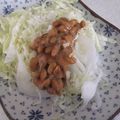 きらり流れ星's cooksnap of when they made 納豆とシャキシャキ白菜のあえ物.