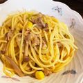 見習い主婦ゆん's cooksnap of when they made 白菜とツナの和風パスタ.