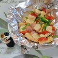 みかかめ's cooksnap of when they made 簡単ヘルシー薄アゲ ピザ.