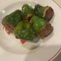 大熊猫さん's cooksnap of when they made 簡単丸ごと！ピーマンの肉詰め照り焼き.