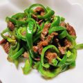 ずぼらま's cooksnap of when they made 簡単1人分チンジャオロース♡.