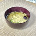 キンプリ's cooksnap of when they made 母の味♬　きゅうりと茄子と天かす味噌汁.