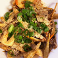 大阪のちゃーちゃん's cooksnap of when they made ごぼうとちくわのきんぴら炒め.