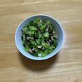 おりorichan's cooksnap of when they made 妊娠中授乳中の鉄分補給に！小松菜サラダ.