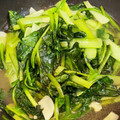 Okecchan's cooksnap of when they made 簡単☆美味！小松菜とホウレン草の青菜炒め.