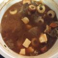 フランクフルトJr's cooksnap of when they made 白菜とちくわのお味噌汁.