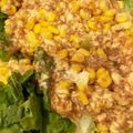 まるまるぴ～'s cooksnap of when they made 健康へ近道レタスとコーンのたっぷりサラダ.