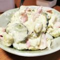 うさうさぼん2's cooksnap of when they made さつまいもとウインナーのデリ風ポテサラ.