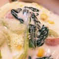 33smile33's cooksnap of when they made 【農家のレシピ】チンゲンサイのクリーム煮.