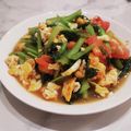 さといも1号's cooksnap of when they made 小松菜、トマト、卵の彩り中華炒め☆.