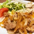 ズボラ主婦もんくくん's cooksnap of when they made 豚バラと玉ねぎの甘辛ガーリック炒め.