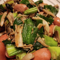 こきなりチャンネル父's cooksnap of when they made ＳＤＧｓ　茸と長葱の葉の炒め物.