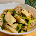 クックＦ8ＪＷ40☆'s cooksnap of when they made 厚揚げと豚肉、小松菜の中華風とろみ煮.