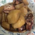 satoyuharu's cooksnap of when they made 簡単☆ひいかと大根の煮物.