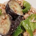 nanaきち's cooksnap of when they made 甘辛味☆なすとピーマンの肉味噌炒め.
