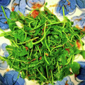 おくみの's cooksnap of when they made ✿お弁当にも豆苗のお浸し鰹節和え✿.