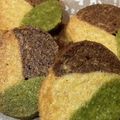 ayaanuta's cooksnap of when they made ♡全粒粉と米粉♡迷彩柄のサクサククッキー.